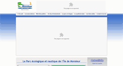 Desktop Screenshot of ile-de-monsieur.fr